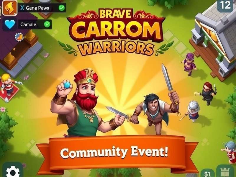 Brave Carrom Warriors Community Event